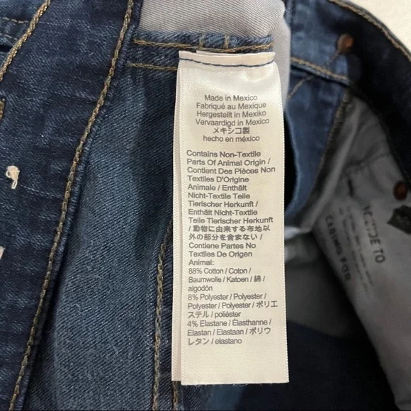 Madewell Jeans 10” High Rise Skinny Jeans Dark Wash Size 27 Style F4684 - Picture 10 of 12